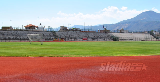 The stadium's east stand © G.Drougoutis - Click to enlarge!