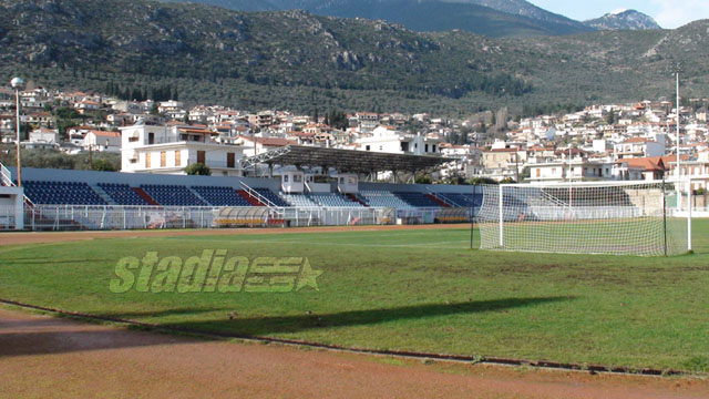 The only stand of the stadium © Nikos Avramikos - Click to enlarge!