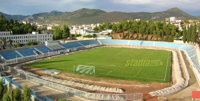 Lamia Municipal Stadium from the south - Click to enlarge!