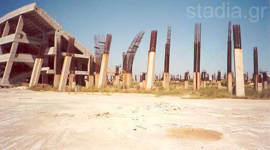 View outside of the construction site