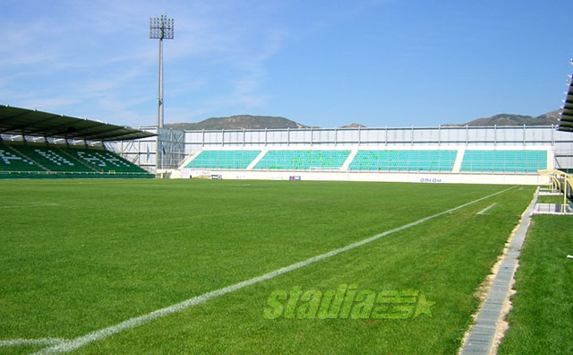 The north stand, allocated to away fans - Click to enlarge!